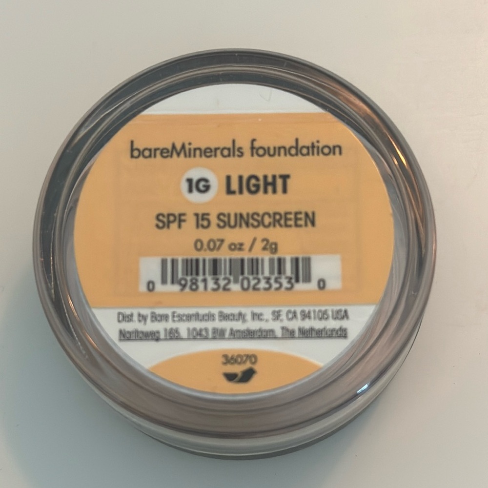BareMinerals Foundation 1G Light